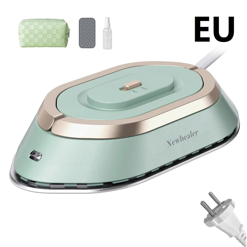 Portable Mini Electric Iron Dual-Voltage Non-Steam Travel Dry Iron 100-240V