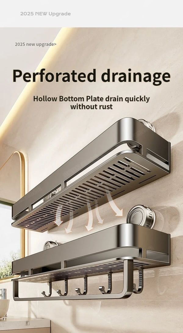 GripHold Shower Storage Rack